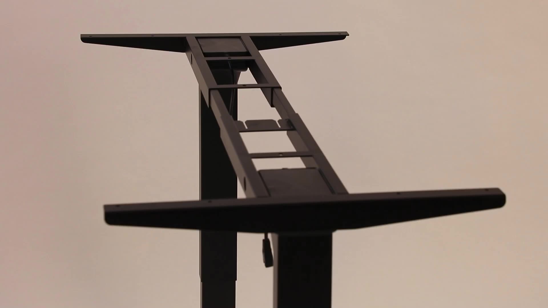 Ergonomic Dual Motor Height Rising Desk Steel Table Lift Leg For Sit To