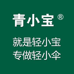 青小宝伞业的LOGO