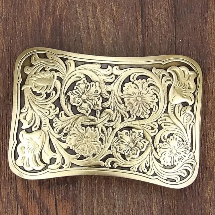 Tang grass flower buckle