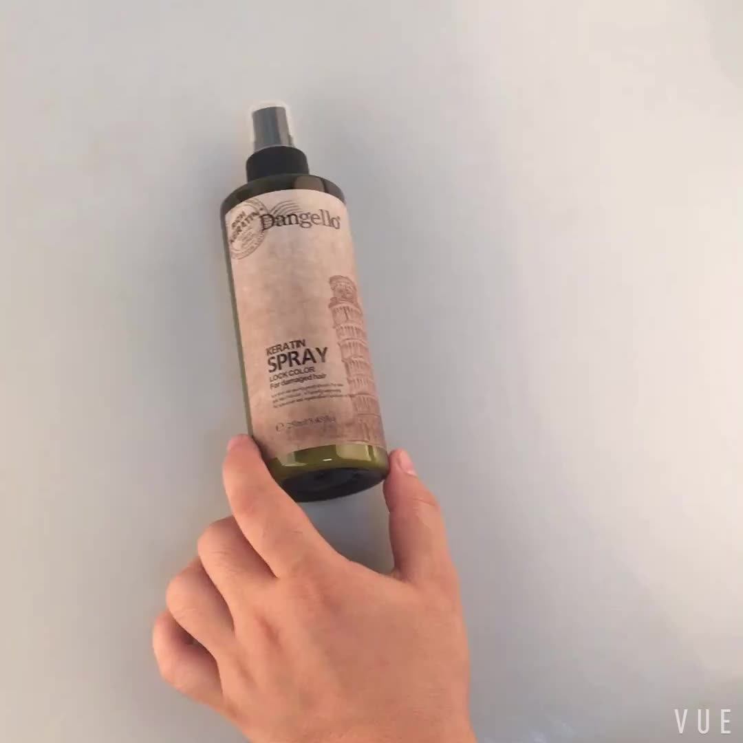 Wholesale Organic Argan Oil Keratin Factory Price Repair Hair Spray