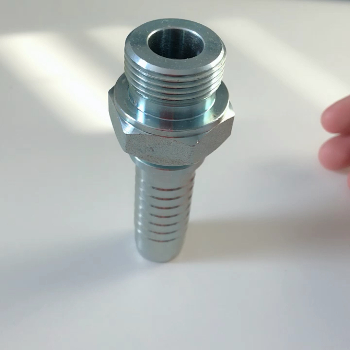 Carbon Steel Female Thread Hydraulic Hose Pipe Fittings For