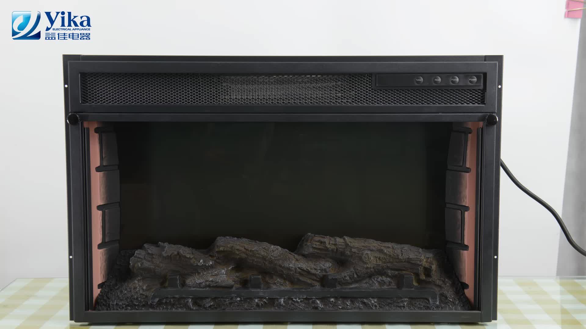 Yika Wholesale Energy-saving Indoor Insert 220v Electric Fireplace
