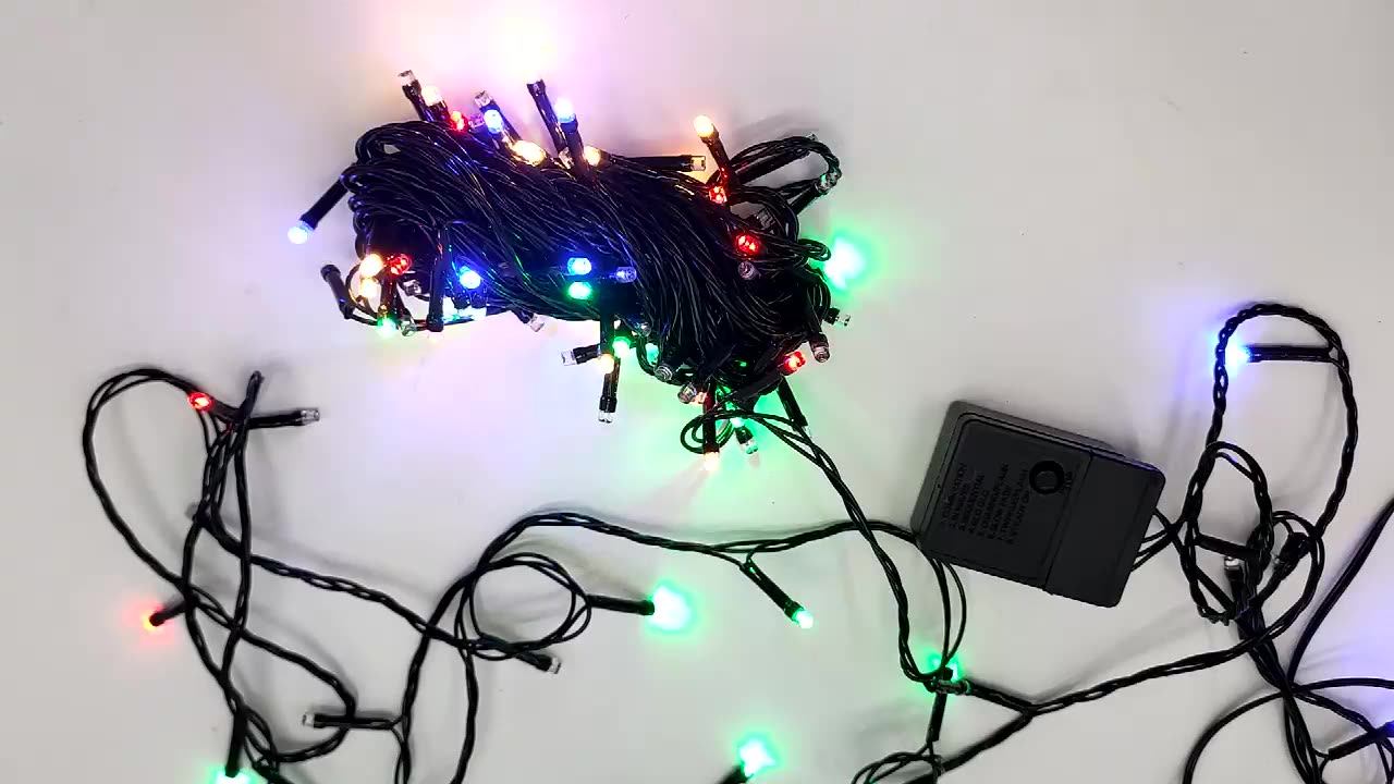 Holiday Light Outdoor 100led String Lights 9.5m 10m 220v 8 Mode