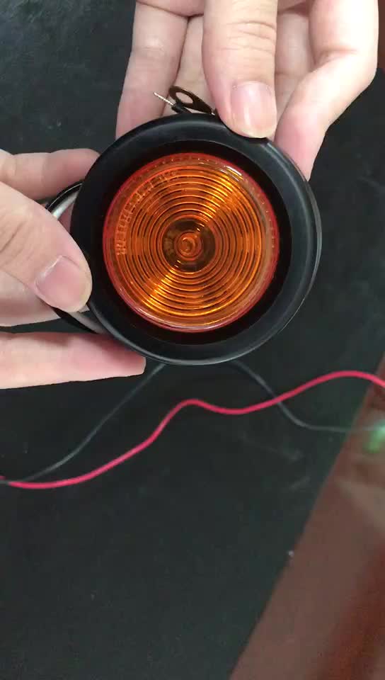 2 Inch Led Round Marker And Clearance Multivoltage Led Marker