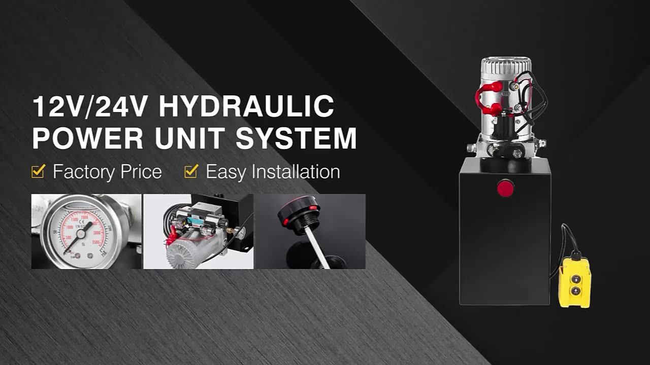 Mini Hydraulic Power Pack For Cranes Agricultural Machinery Forklift