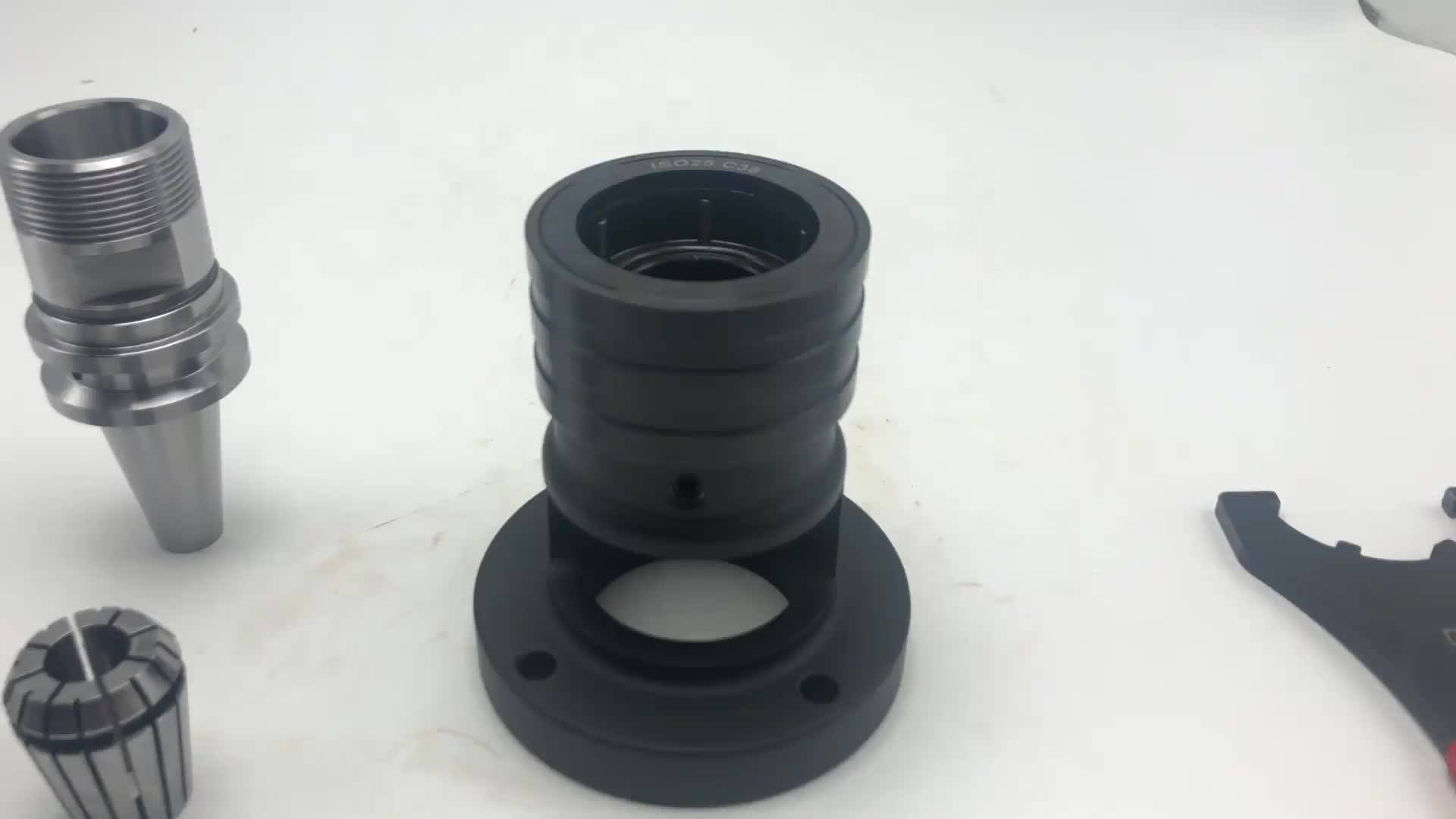 Flexible locking ISO25 tool holder locking device, View tool holder