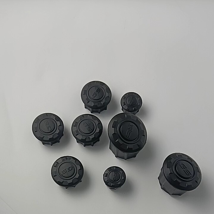Bouchons De Trou De Cadre Moto BMW R1200GS / R1250GS (2014-2023) - Lot De 9, Noir ABS