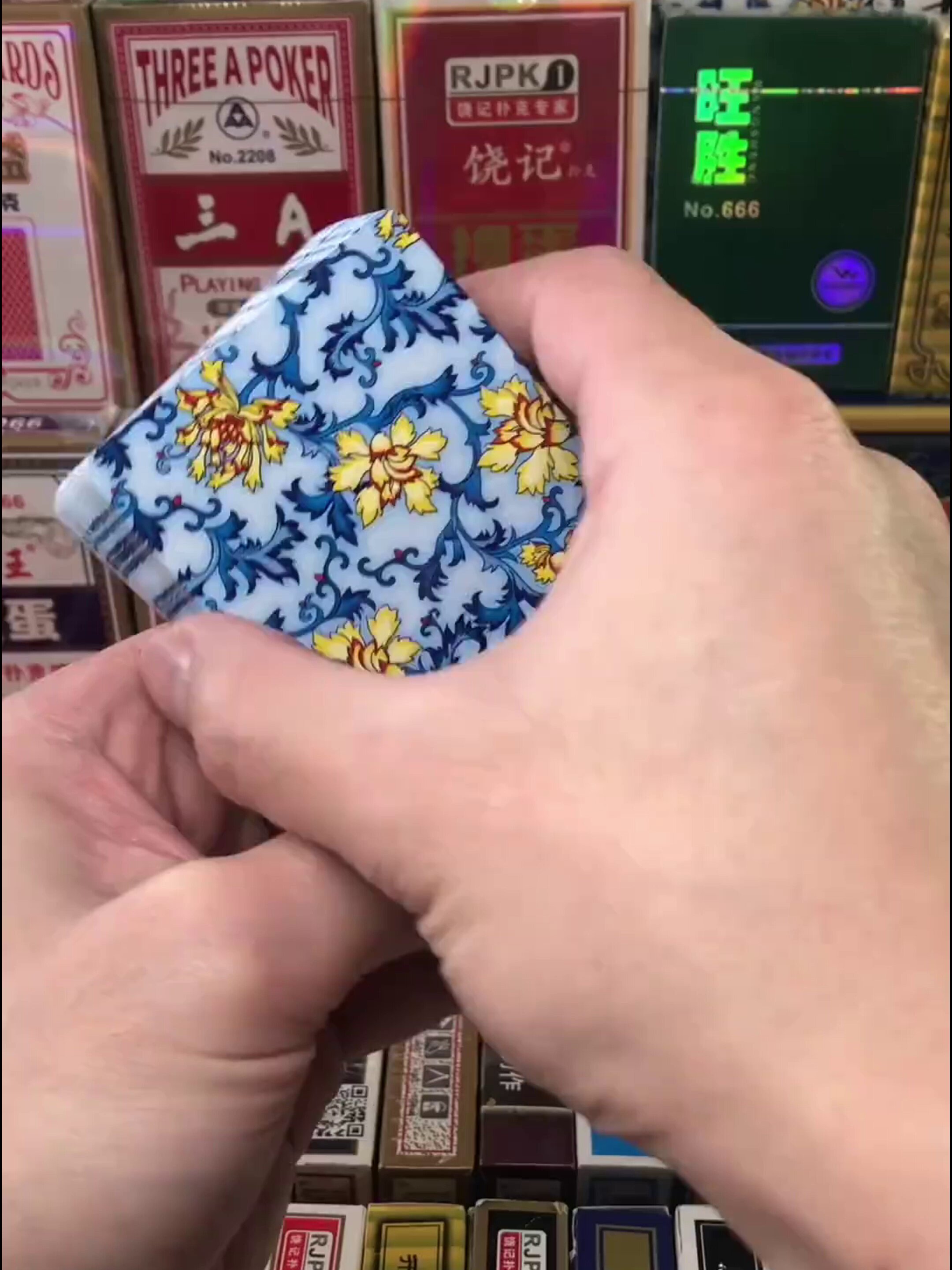 青花瓷扑克牌 6块买5副 高端耐用还带中国风_扑克_淘宝游戏网
