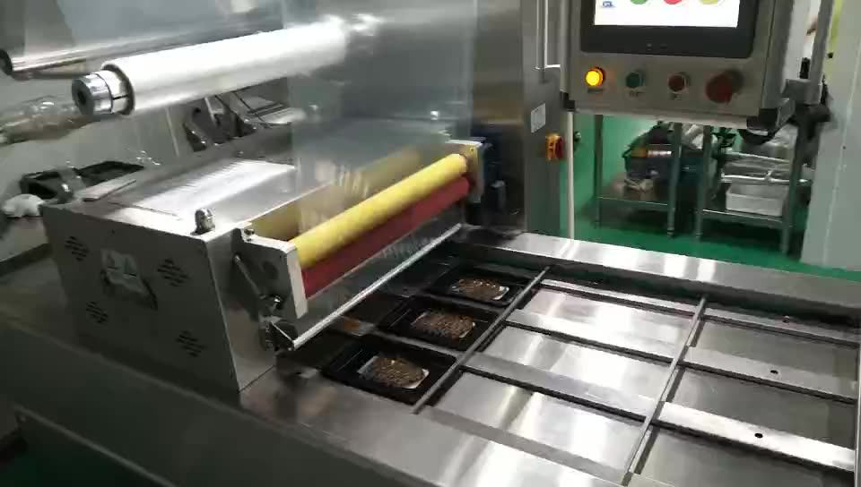 Multi Functional Cooked Food Vacuum Skin Packing Machine Meat Fish Map