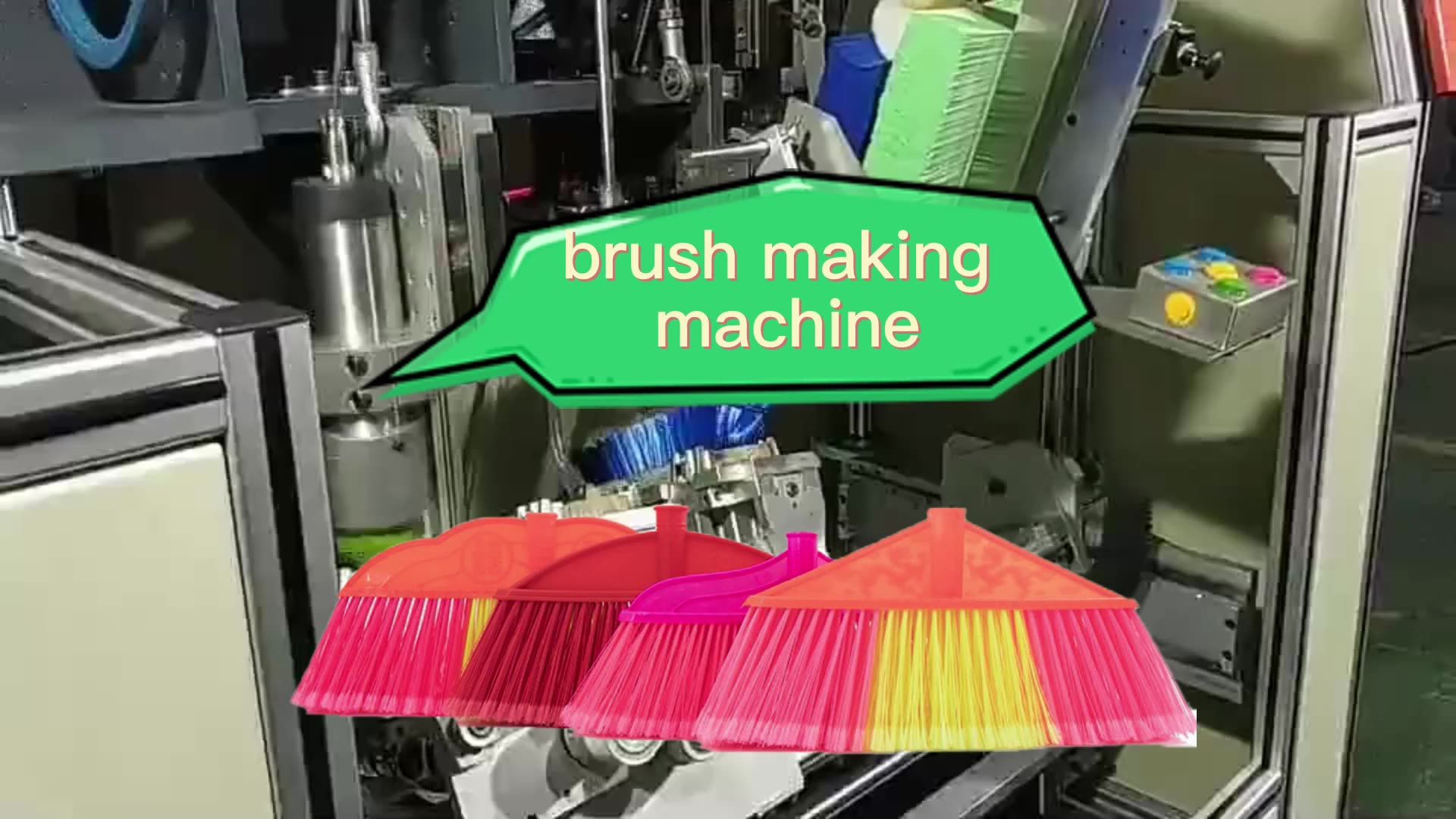 Wooden Handles Machines Ferrule Manual Small Broom Drilling And Tufting