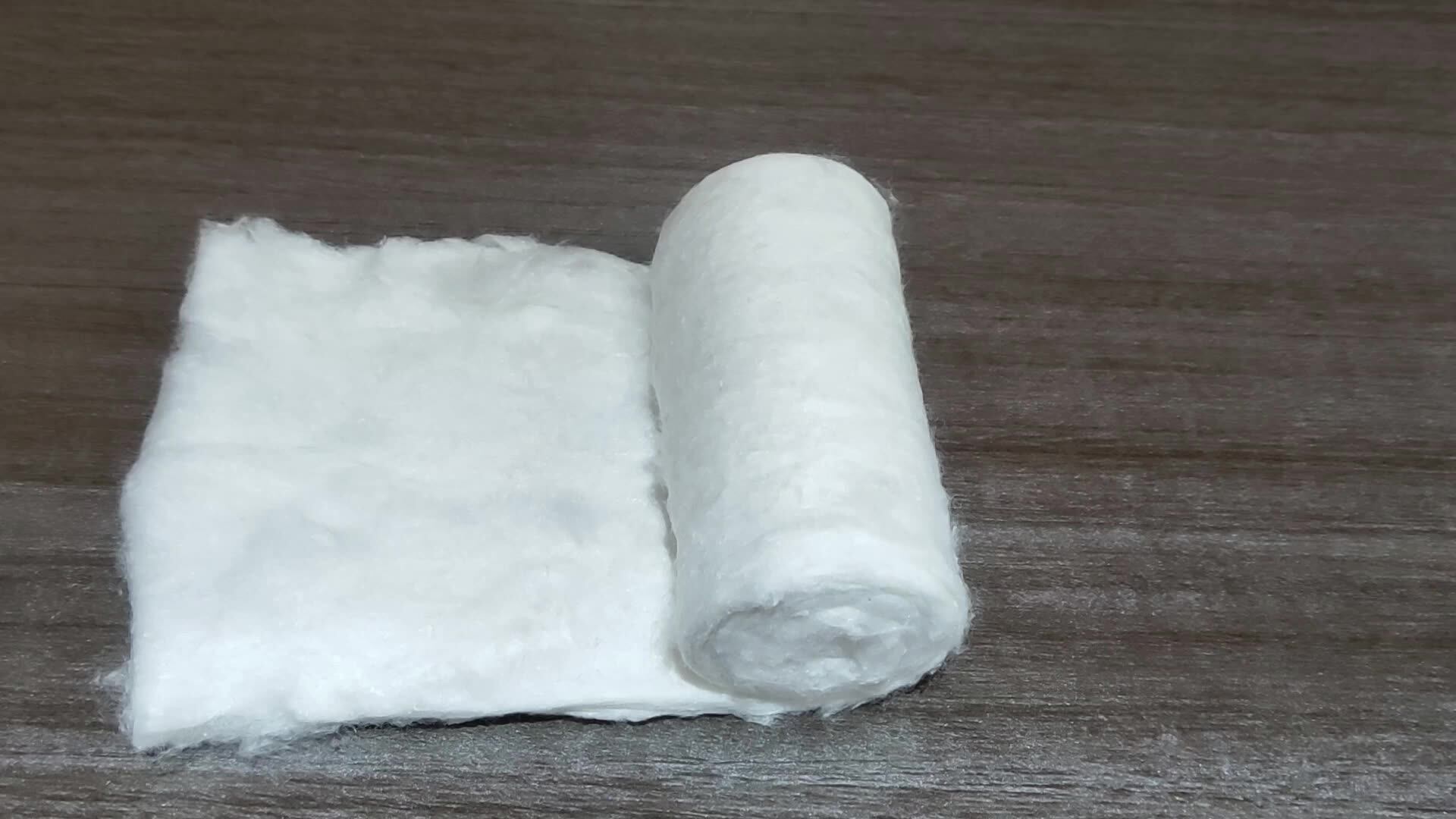 Medical Absorbent Cotton Wool Roll Surgical Sterile Cotton Wool Roll