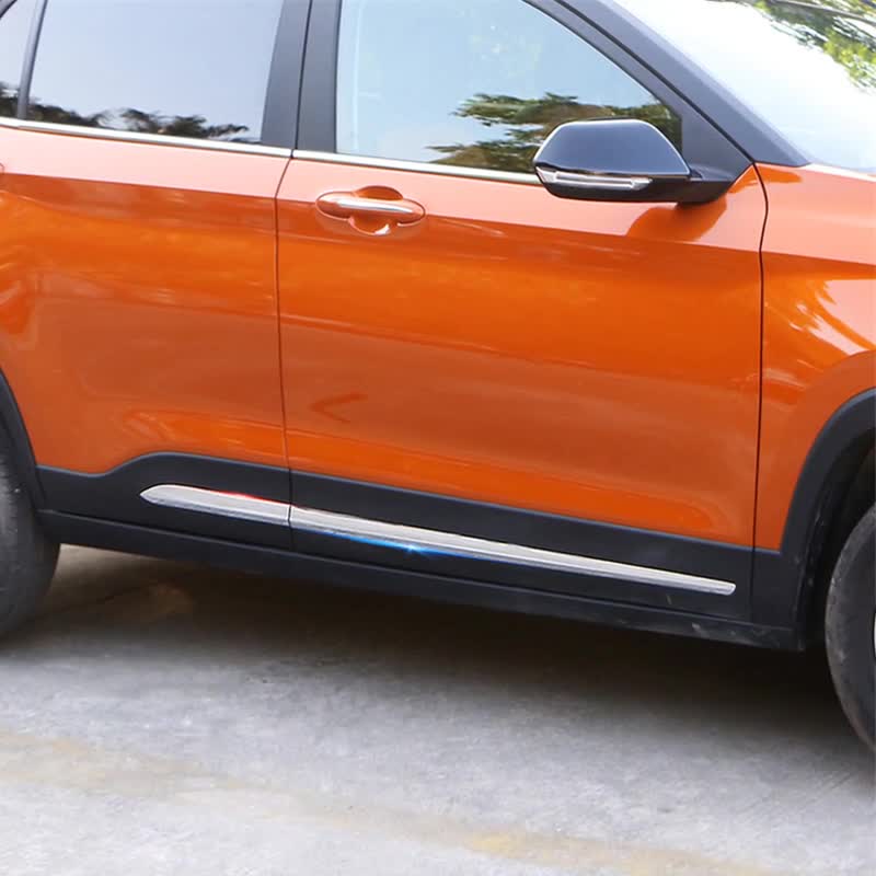 Baojun phù hợp cơ thể cắt 510 với quầy bar ánh sáng yếu với thép không gỉ cửa cao nâng cấp trang trí đặc biệt sửa đổi Phụ kiện xe ô tô