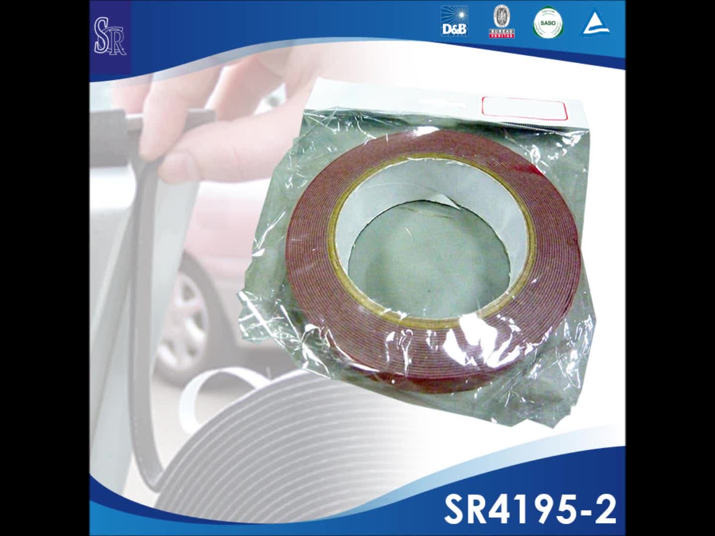 40mm*5m Green Taiwan Strong Eva Foam Tape Double Sided Adhesive Roll