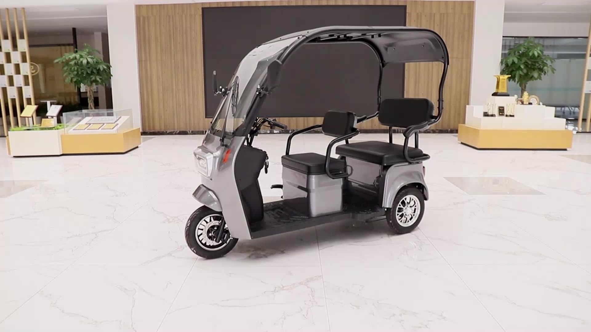 Jinpeng Brand 3 Wheelers Electric Tricycle Leisure E Scooter For