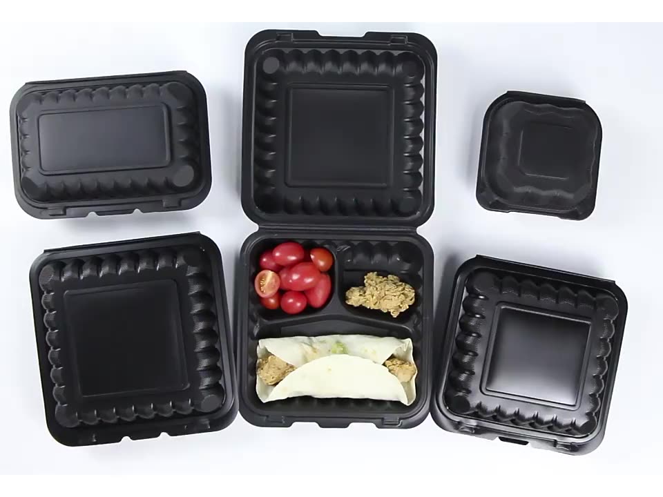 Factory Mfpp Takeaway Food Containers Reusable Microwave Safe Plastic