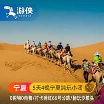 Ningxia 12 People pure play sand Lake Film and TV City West Xia Mausoleum Desert Sand Slope Head 5 Days 4 Nights With Group Tours