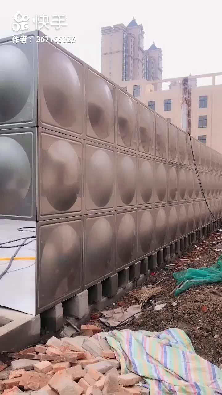 Rectangular 1500 Gallon 200 Cubic Meter 500 Liter Stainless Steel Water