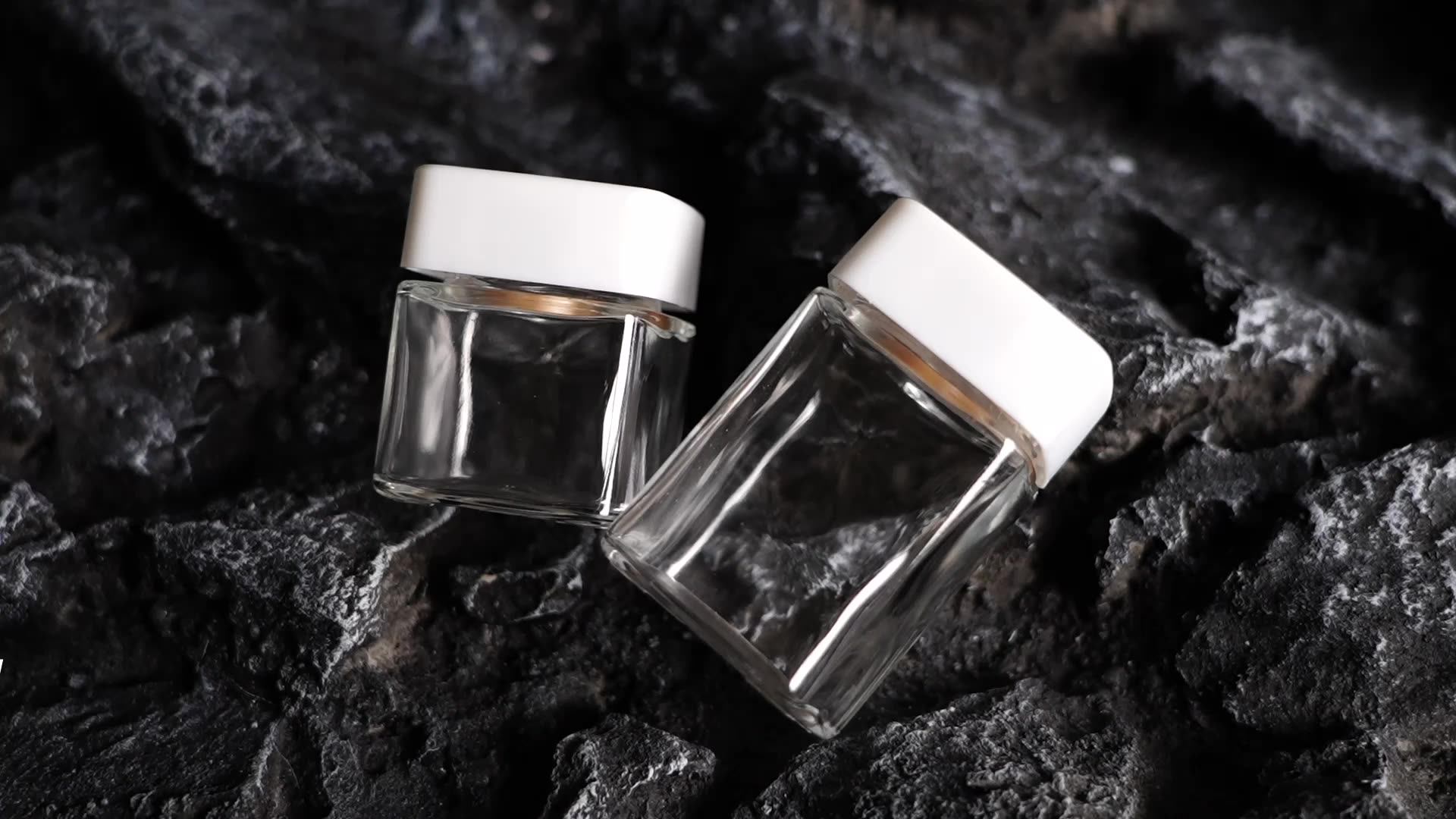 Custom Tamper Evident Labels Eight Jar 1g 3.5g Flower Rectangle Stash