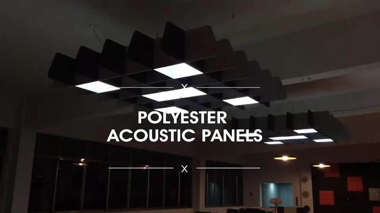 100 Recycle Pet Acoustic Panel Sound Insulation Polyester