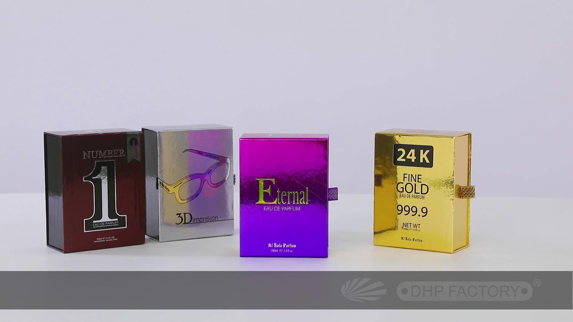 Elegant Rigid Paper Cardboard Custom Design Made Gift Cosmetic Luxury