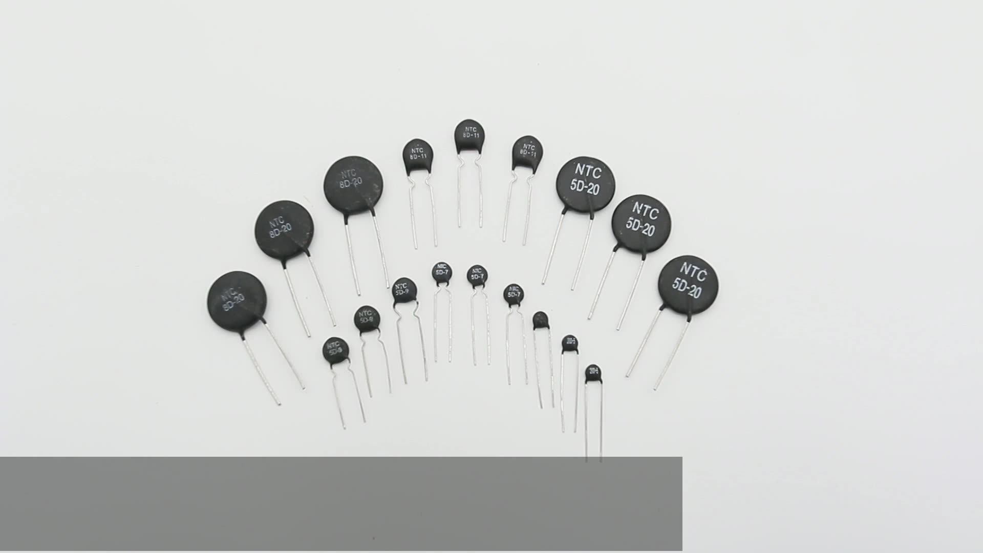 Thermal Resistor Ntc Thermistor Protective Power 10d15 Ntc Thermistors