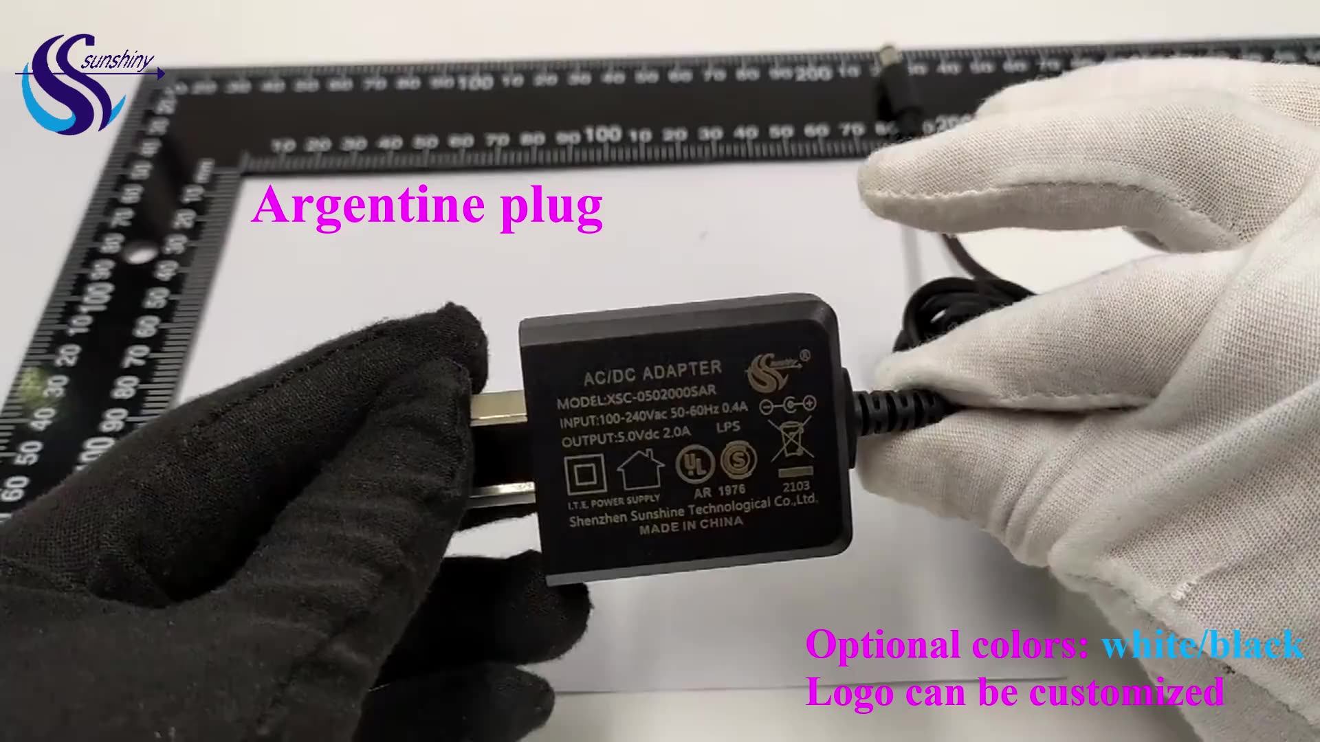 Argentina Smark Power Supply 12w Ar Plug 12v 1a 24v 0.5a Iram Ac Dc Adapter Buy Ar Plug