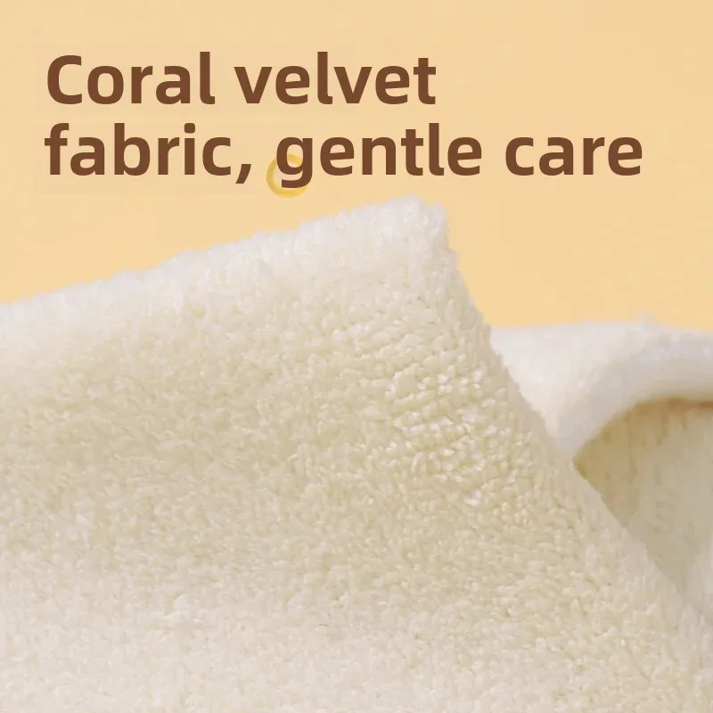 Hotel disposable slippers coral fleece winter thickened home hospitality household indoor non-slip products manufacturers wholesale
