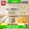Aibedila anti-fall and anti-scald infant food bowl