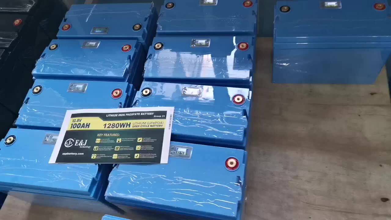 Compact 12v 100ah 110ah 120ah Lifepo4 Lithium Reliable And Good Quality