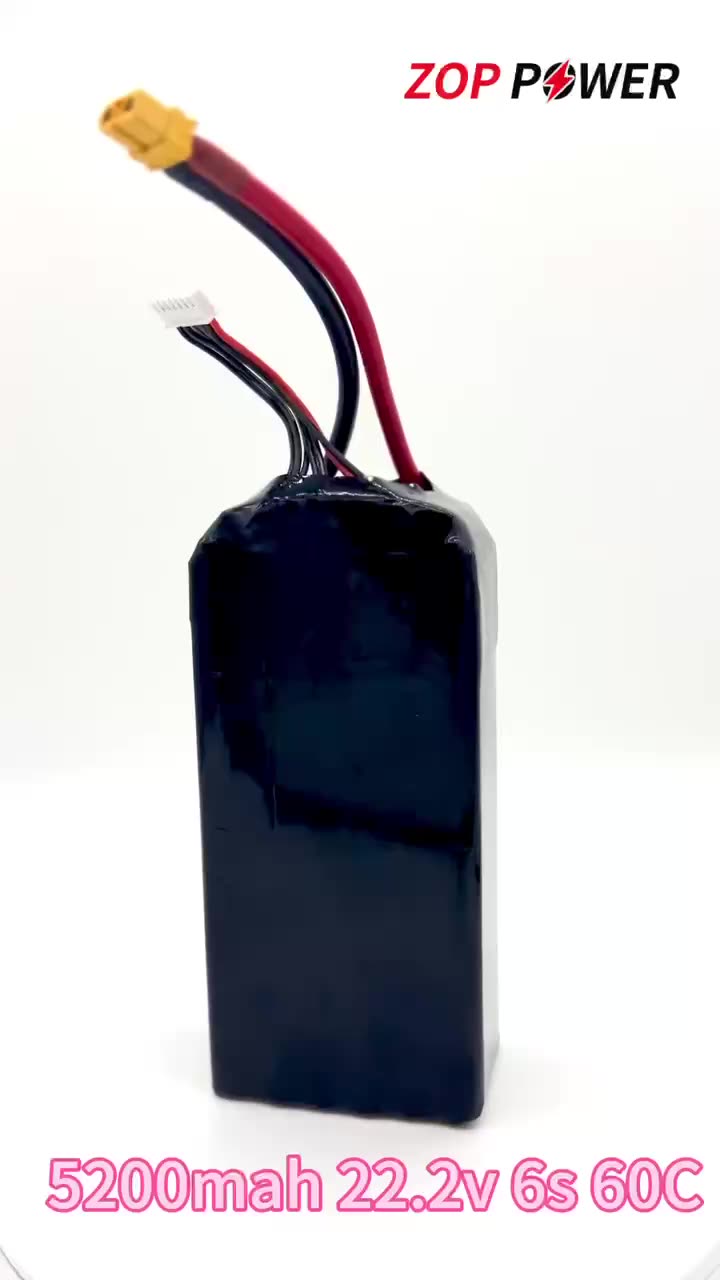 Battery Pack 5000mah 6s 22.2v 60c 100c Xt60 Rc Lipo Battery Air Drone