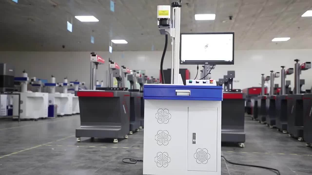 Mactron 10w 20w 30w 50w Fiber Laser Marking For Sale Metal Machine