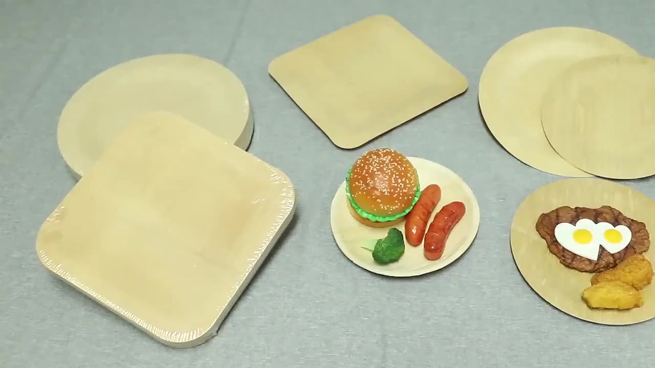 Factory Price Disposable Bamboo Plates Wooden Plates Paper Plates Buy