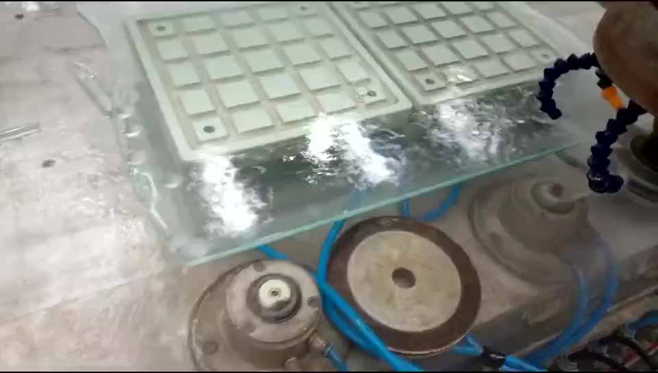 Baineng Automatical Cnc Glass Edge Grinding Machine With Drilling