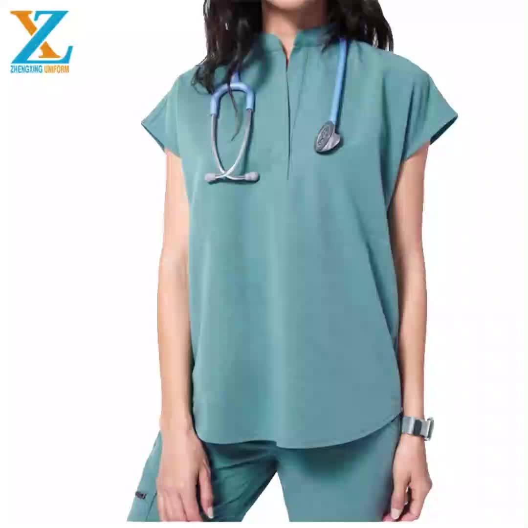 Medical Nurse Uniform/medical Reina Scrubs Set/medical Surgical