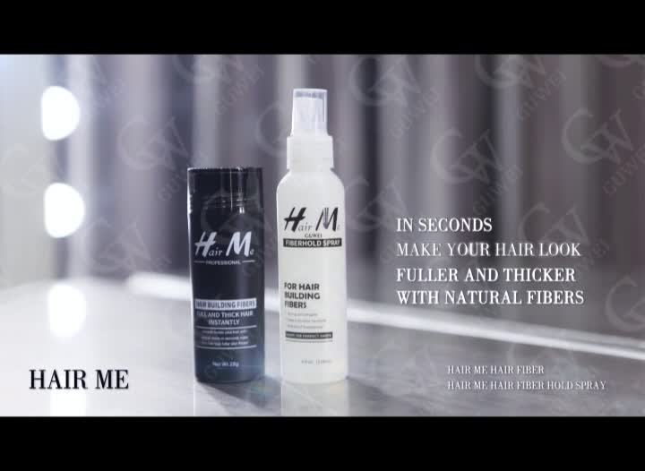 Fibers Keratin Instant Natural Styling Spray Men Thin Hair Powder