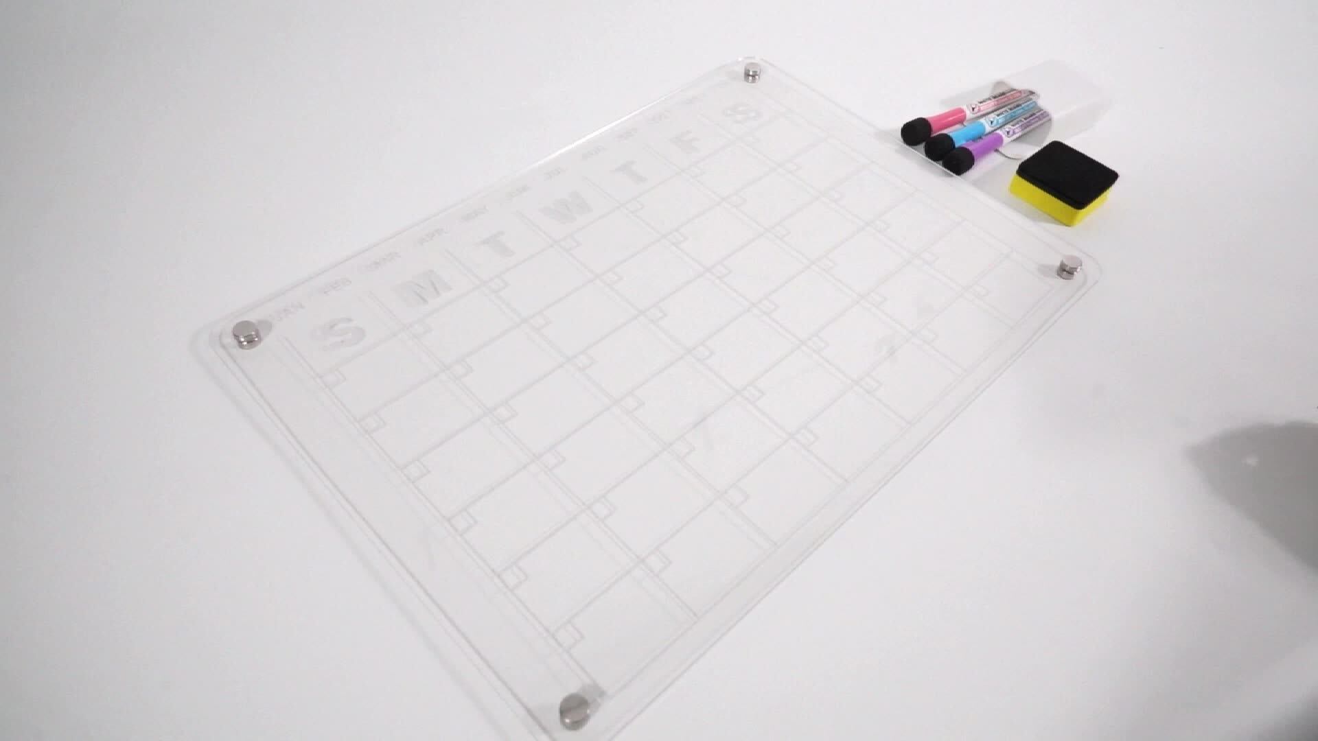 clear-transparent-weekly-magnetic-acrylic-dry-erase-message-board-acrylic-magnetic-fridge