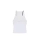 French-style Halter U-neck Camisole Female Girl's Cute White Slim Top Inner Wearing Outer Threaded Top for Women