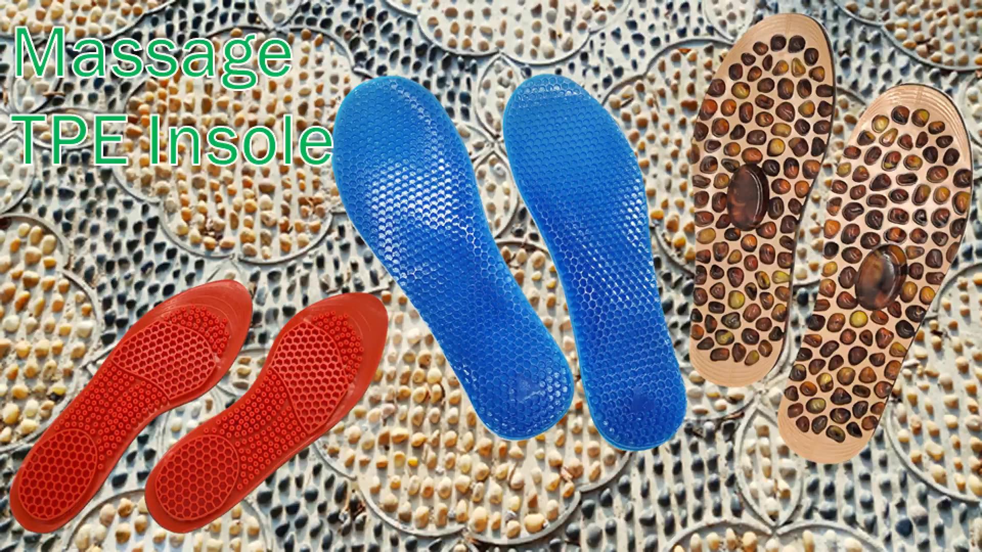 Foot Care Cushioned Running Shoe Insoles Free Cut Sports Massage