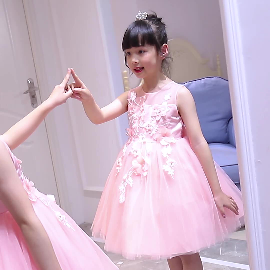 2020 New Fashion Flower Girl Dress Princess Toddler Girls Clothes Baby Girl S Princess Dress