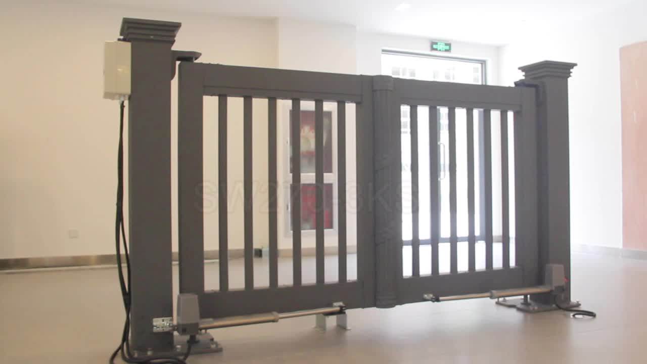 Popular Residential Dc Motor 300kg Swing Gate Opener Swing Gate