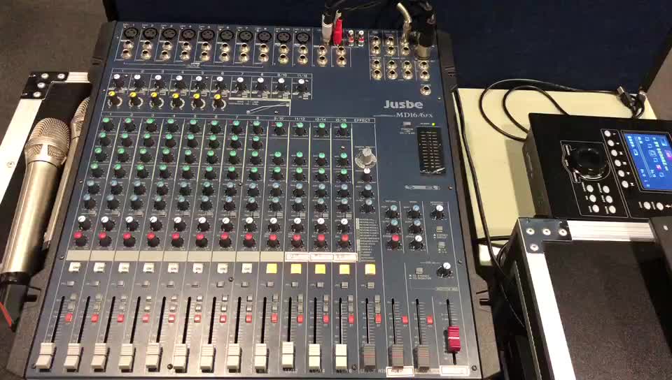 Jblg12 High Quality 12 Ch Channel Audio Mixer Pioneer Dj With Lcd