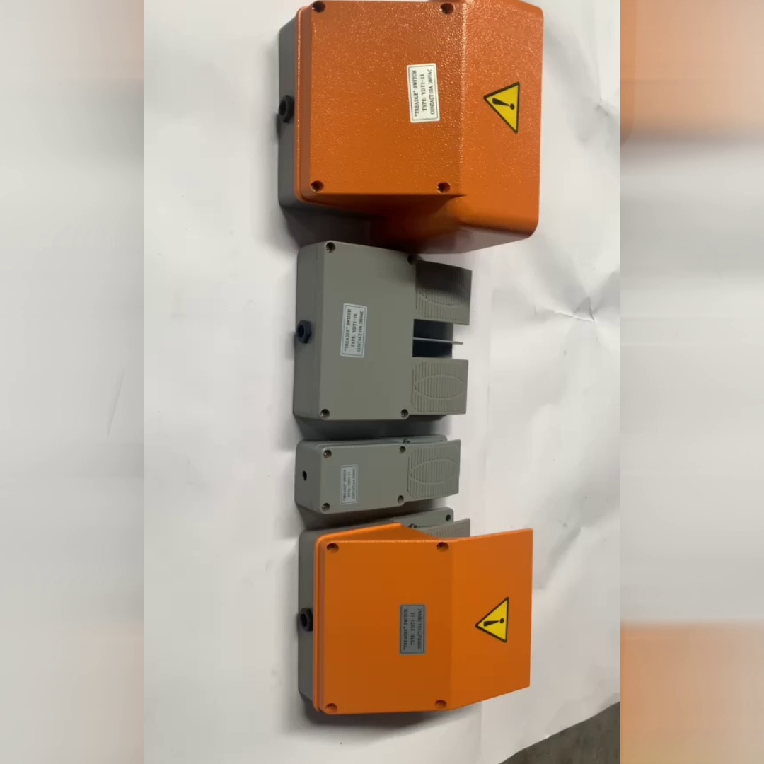 这个脚踏开关也太顶了？剪板机急停居然能够以该么丝滑。