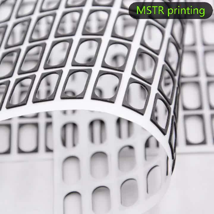 Screen Printing Die Cut Adhesive 