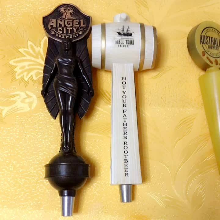 Unique Design With A Man Weightlifting Custom Beer Tap Handles Buy