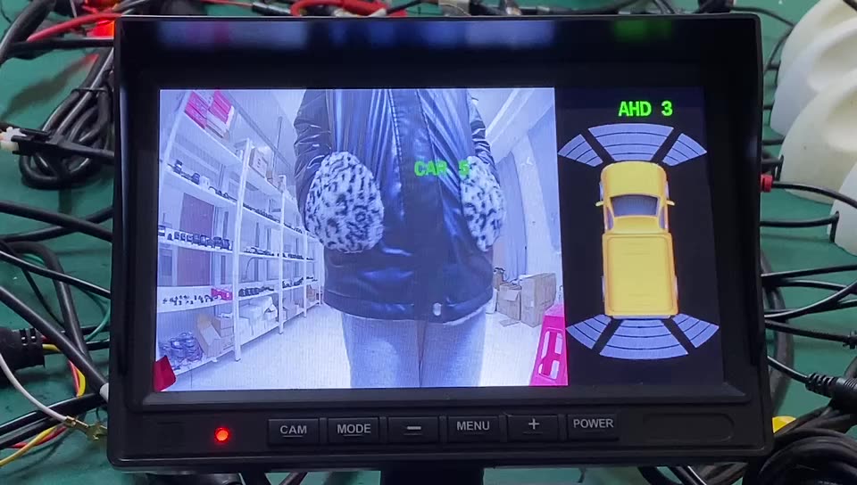 Backup Car Reverse Camera Radar Detection Parking Sensors With 12