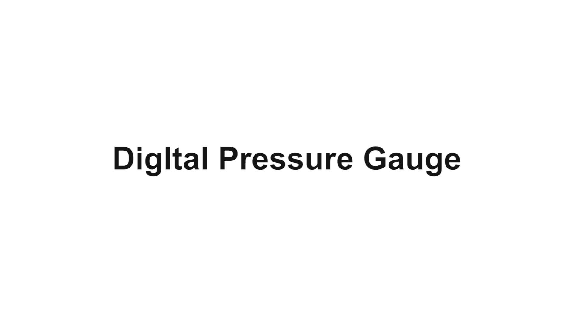 Digital Vacuum Pressure Compound Gauge Lcd Display Digital Pressure