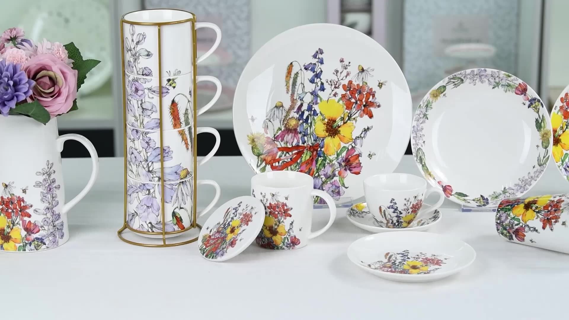 Custom Logo Ceramic Baking Dish 3 Different Size Nonstick Bakeware Set