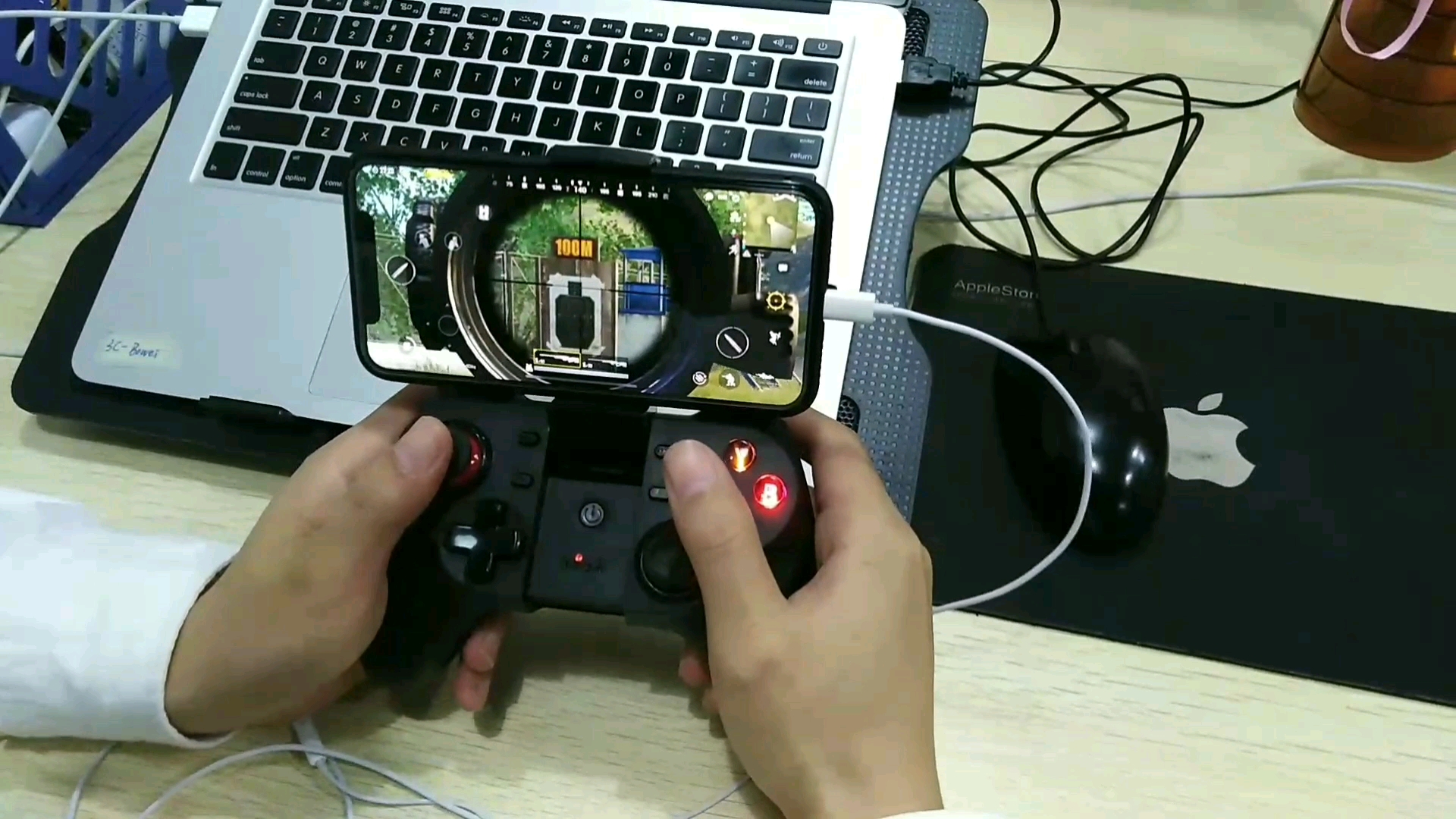 Mobile Gaming Controller Joystick Wireless Game Control Gamepad For