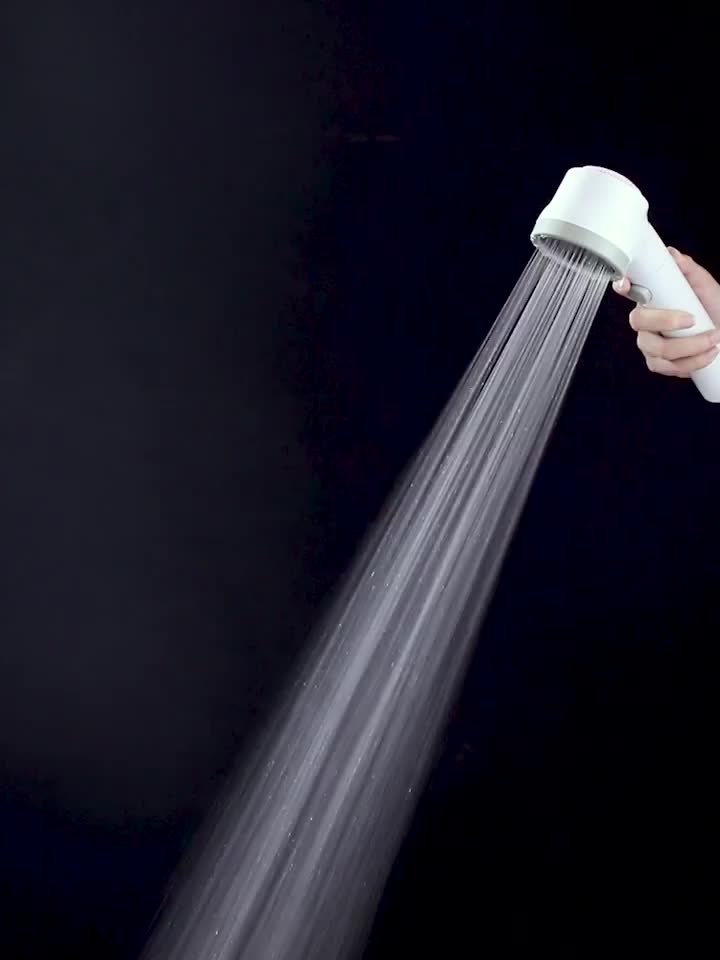 High Pressure Water Saving Calcium Sulfite Filter Shower Head With