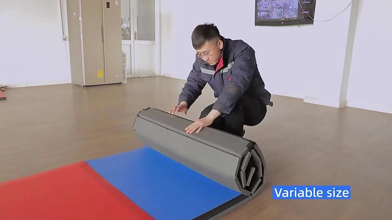 Small Jiu Jitsu Wrestling Roll Mats For Home For Martial Arts And